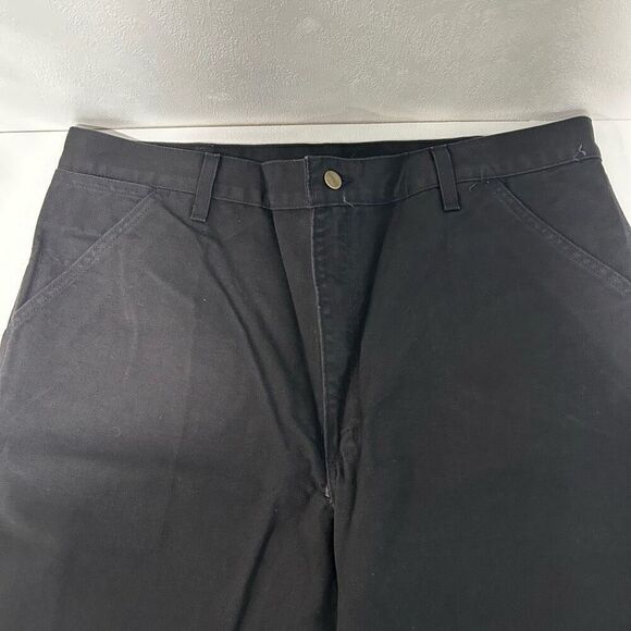 Carhartt Black Work Shorts | Size 38 (Altered from 40) | Rugged Canvas Carpenter - Picture 14 of 15